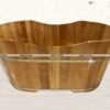 Bồn tắm gỗ Pơ Mu dáng Oval
